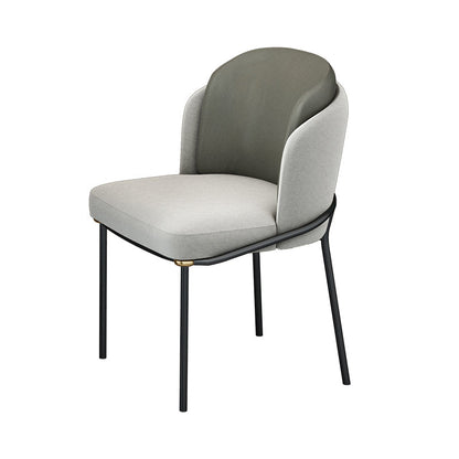 Modern 1/2/4 Pieces Dining Set Round Sintered Stone Dining Table Set 1 Grey Chair Clearhalo 'Dining Room Sets' 'Dining Tables & Seating' 'dining_room_set' 'Furniture' 'furniture_dining_room_set' 'Kitchen & Dining Furniture' 4876282