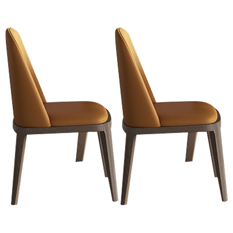 1/2/5/7 Pcs Sintered Stone Dining Room Set Table Furniture Set for Home 2 Orange Chairs Clearhalo 'Dining Room Sets' 'Dining Tables & Seating' 'dining_room_set' 'furn' 'furn_dining_room_set' 'Furniture' 'furniture_dining_room_set' 'Kitchen & Dining Furniture' 4876339