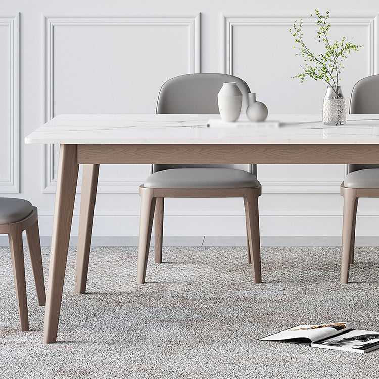 1/2/5/7 Pcs Sintered Stone Dining Room Set Table Furniture Set for Home Clearhalo 'Dining Room Sets' 'Dining Tables & Seating' 'dining_room_set' 'furn' 'furn_dining_room_set' 'Furniture' 'furniture_dining_room_set' 'Kitchen & Dining Furniture' 4876346