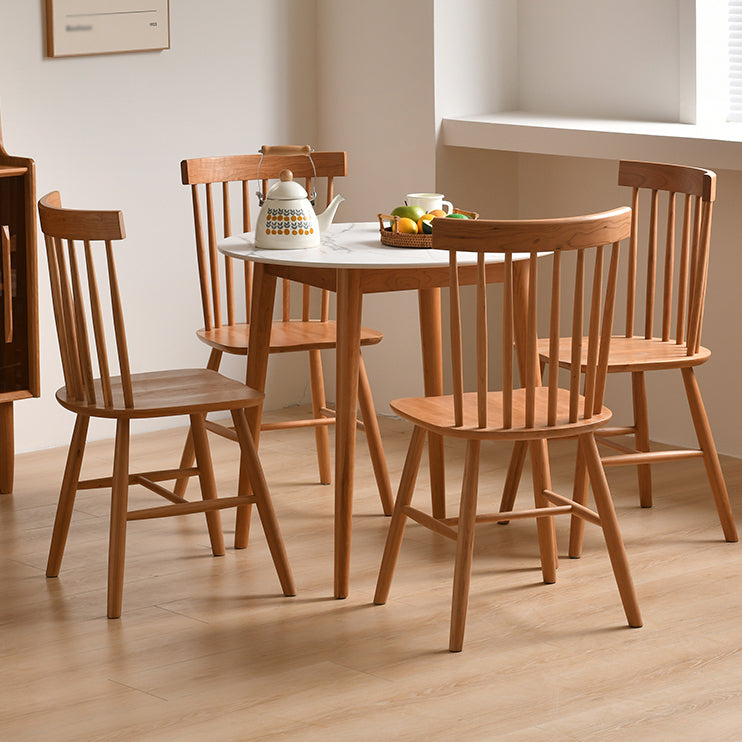 Modern 1/2/3/5 Pieces Dining Set Round Stone Dining Table for Dining Room Clearhalo 'Dining Room Sets' 'Dining Tables & Seating' 'dining_room_set' 'furn' 'furn_dining_room_set' 'Furniture' 'furniture_dining_room_set' 'Kitchen & Dining Furniture' 4876383