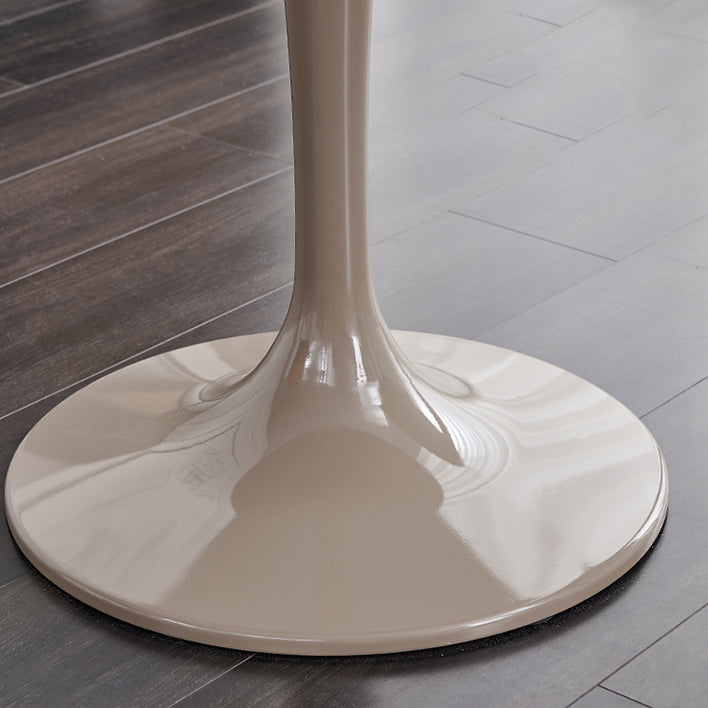 Modern 1/2/3 Pieces Dining Set Round Sintered Stone Dining Table Set Clearhalo 'Dining Room Sets' 'Dining Tables & Seating' 'dining_room_set' 'furn' 'furn_dining_room_set' 'Furniture' 'furniture_dining_room_set' 'Kitchen & Dining Furniture' 4876400