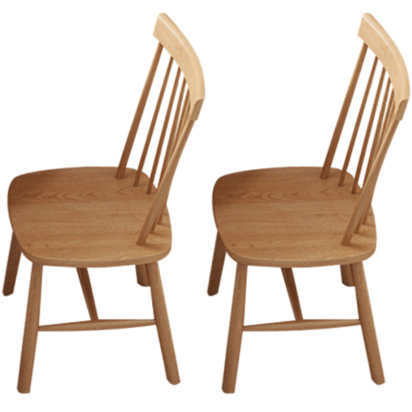 Modern 1/2/3/4/5/7 Pieces Dining Room Set Solid Wood Dining Table and Chairs 2 Wood Chairs Clearhalo 'Dining Room Sets' 'Dining Tables & Seating' 'dining_room_set' 'furn' 'furn_dining_room_set' 'Furniture' 'furniture_dining_room_set' 'Kitchen & Dining Furniture' 4876414