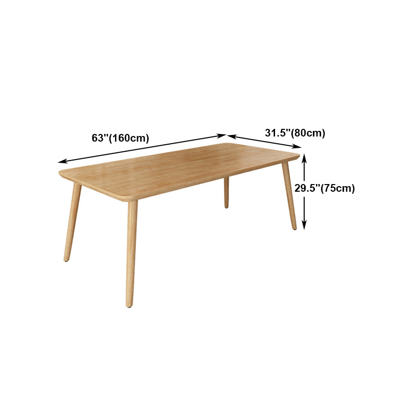 Modern 1/2/3/4/5/7 Pieces Dining Room Set Solid Wood Dining Table and Chairs Clearhalo 'Dining Room Sets' 'Dining Tables & Seating' 'dining_room_set' 'furn' 'furn_dining_room_set' 'Furniture' 'furniture_dining_room_set' 'Kitchen & Dining Furniture' 4876428