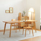 Modern 1/3/5/7 Pieces Dining Set Rectangle Pine Wood Dining Table for Dining Room 3 Pieces: Table, 2 Chairs Clearhalo 'Dining Room Sets' 'Dining Tables & Seating' 'dining_room_set' 'furn' 'furn_dining_room_set' 'Furniture' 'furniture_dining_room_set' 'Kitchen & Dining Furniture' 4876457