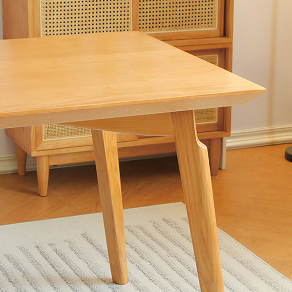 Modern 1/3/5/7 Pieces Dining Set Rectangle Pine Wood Dining Table for Dining Room Clearhalo 'Dining Room Sets' 'Dining Tables & Seating' 'dining_room_set' 'furn' 'furn_dining_room_set' 'Furniture' 'furniture_dining_room_set' 'Kitchen & Dining Furniture' 4876463