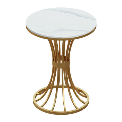 Glam 1/2/3/4/5 Pieces Dining Set Sintered Stone Dining Table Set for Dining Areas White 24"L x 24"W Clearhalo 'Dining Room Sets' 'Dining Tables & Seating' 'dining_room_set' 'furn' 'furn_dining_room_set' 'Furniture' 'furniture_dining_room_set' 'Kitchen & Dining Furniture' 4876525