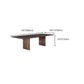 Modern Rectangle Dining Site Table Solid Wood Double Pedestal Kitchen Dining Table Clearhalo 'Dining Tables & Seating' 'Dining Tables' 'dining_table' 'furn' 'furn_dining_table' 'Furniture' 'furniture_dining_table' 'Kitchen & Dining Furniture' 'kitchen' 'kitchen_dining_table' 4876840