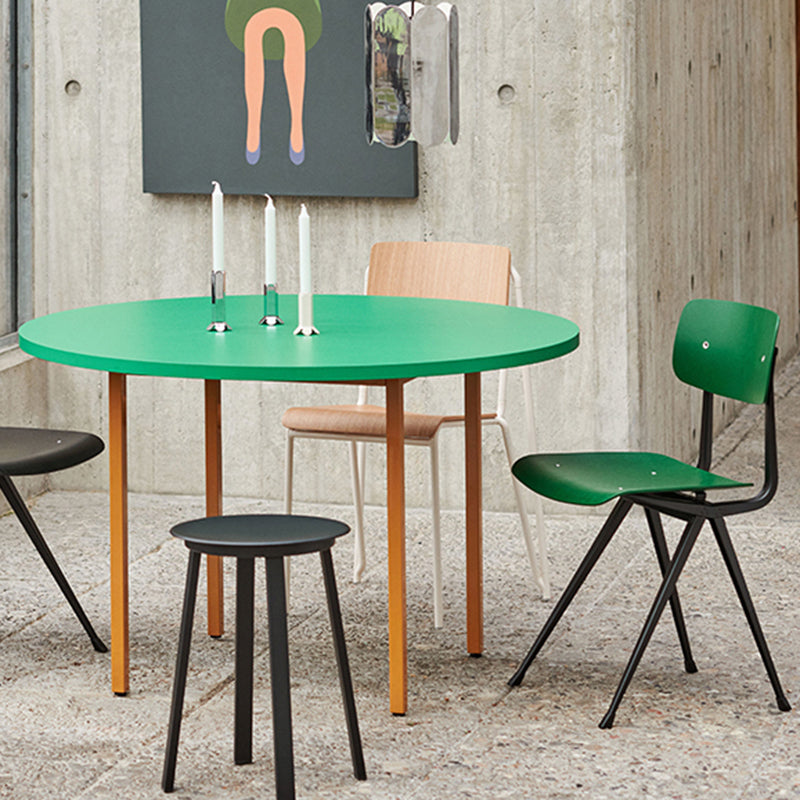Modern Round Top Dinette Table Metal Base Dining Table for Coffee Shop Clearhalo 'Dining Tables & Seating' 'Dining Tables' 'dining_table' 'furn' 'furn_dining_table' 'Furniture' 'furniture_dining_table' 'Kitchen & Dining Furniture' 'kitchen' 'kitchen_dining_table' 4876866