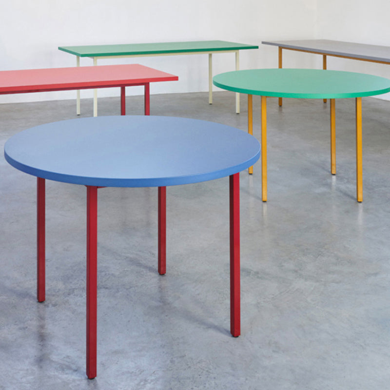 Modern Round Top Dinette Table Metal Base Dining Table for Coffee Shop Clearhalo 'Dining Tables & Seating' 'Dining Tables' 'dining_table' 'furn' 'furn_dining_table' 'Furniture' 'furniture_dining_table' 'Kitchen & Dining Furniture' 'kitchen' 'kitchen_dining_table' 4876867