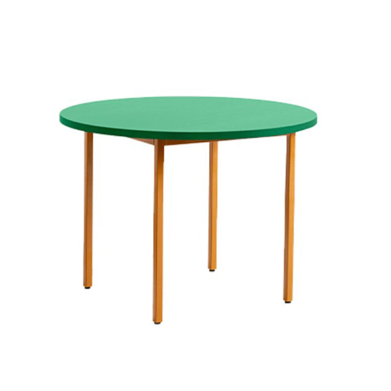 Modern Round Top Dinette Table Metal Base Dining Table for Coffee Shop Clearhalo 'Dining Tables & Seating' 'Dining Tables' 'dining_table' 'furn' 'furn_dining_table' 'Furniture' 'furniture_dining_table' 'Kitchen & Dining Furniture' 'kitchen' 'kitchen_dining_table' 4876870