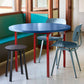 Modern Round Top Dinette Table Metal Base Dining Table for Coffee Shop Clearhalo 'Dining Tables & Seating' 'Dining Tables' 'dining_table' 'furn' 'furn_dining_table' 'Furniture' 'furniture_dining_table' 'Kitchen & Dining Furniture' 'kitchen' 'kitchen_dining_table' 4876871