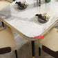 Rectangle Dining Table Traditional Luxury Dining Table with 4 Legs Clearhalo 'Dining Tables & Seating' 'Dining Tables' 'dining_table' 'furn' 'furn_dining_table' 'Furniture' 'furniture_dining_table' 'Kitchen & Dining Furniture' 'kitchen' 'kitchen_dining_table' 4876989