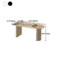 Stone Top Dining Table Contemporary Dining Table with Sled Base Clearhalo 'Dining Tables & Seating' 'Dining Tables' 'dining_table' 'furn' 'furn_dining_table' 'Furniture' 'furniture_dining_table' 'Kitchen & Dining Furniture' 'kitchen' 'kitchen_dining_table' 4877029