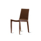Modern Design Armless Solid Back Chair Leather Dining Chairs for Home Use Brown 1 Piece Clearhalo 'Dining Chairs' 'Dining Tables & Seating' 'dining_chair' 'furn' 'furn_dining_chair' 'Furniture' 'furniture_dining_chair' 'Kitchen & Dining Furniture' 4877103