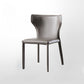 Contemporary Leather Dining Chair Wingback Side Armless Chair for Home Use Grey 1 Piece Clearhalo 'Dining Chairs' 'Dining Tables & Seating' 'dining_chair' 'furn' 'furn_dining_chair' 'Furniture' 'furniture_dining_chair' 'Kitchen & Dining Furniture' 4877127