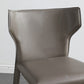 Contemporary Leather Dining Chair Wingback Side Armless Chair for Home Use Clearhalo 'Dining Chairs' 'Dining Tables & Seating' 'dining_chair' 'furn' 'furn_dining_chair' 'Furniture' 'furniture_dining_chair' 'Kitchen & Dining Furniture' 4877137