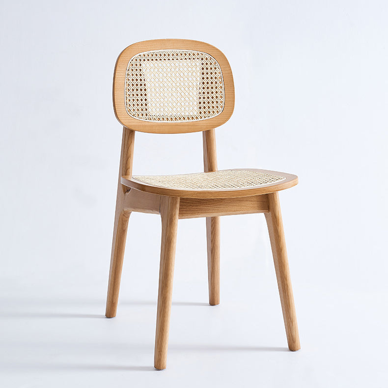 Modern Style Wooden Chair Dining Armless Open Back Chairs for Kitchen Clearhalo 'Dining Chairs' 'Dining Tables & Seating' 'dining_chair' 'furn' 'furn_dining_chair' 'Furniture' 'furniture_dining_chair' 'Kitchen & Dining Furniture' 4877168