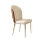 Nordic Glam Style Chair Dining Armless Metal Chairs for Kitchen Beige Orange 1 Piece Clearhalo 'Dining Chairs' 'Dining Tables & Seating' 'dining_chair' 'furn' 'furn_dining_chair' 'Furniture' 'furniture_dining_chair' 'Kitchen & Dining Furniture' 4877184