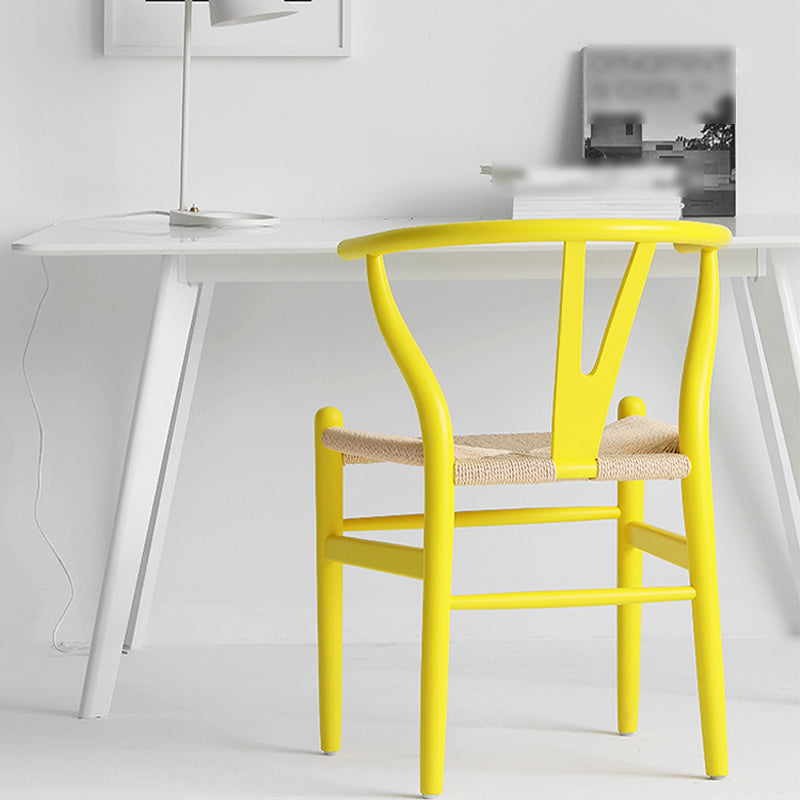 Contemporary Style Chair Dining Armless Wooden Chairs for Kitchen Clearhalo 'Dining Chairs' 'Dining Tables & Seating' 'dining_chair' 'furn' 'furn_dining_chair' 'Furniture' 'furniture_dining_chair' 'Kitchen & Dining Furniture' 4877256