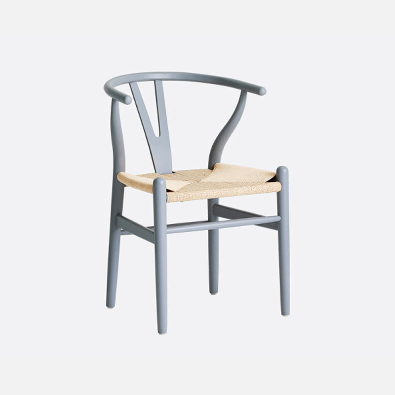 Contemporary Style Chair Dining Armless Wooden Chairs for Kitchen Grey 1 Piece Clearhalo 'Dining Chairs' 'Dining Tables & Seating' 'dining_chair' 'furn' 'furn_dining_chair' 'Furniture' 'furniture_dining_chair' 'Kitchen & Dining Furniture' 4877257