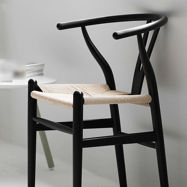 Contemporary Style Chair Dining Armless Wooden Chairs for Kitchen Clearhalo 'Dining Chairs' 'Dining Tables & Seating' 'dining_chair' 'furn' 'furn_dining_chair' 'Furniture' 'furniture_dining_chair' 'Kitchen & Dining Furniture' 4877279