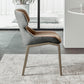 Contemporary Metal Dining Chair Upholstered Armless Chair for Restaurant Use Clearhalo 'Dining Chairs' 'Dining Tables & Seating' 'dining_chair' 'furn' 'furn_dining_chair' 'Furniture' 'furniture_dining_chair' 'Kitchen & Dining Furniture' 4877291