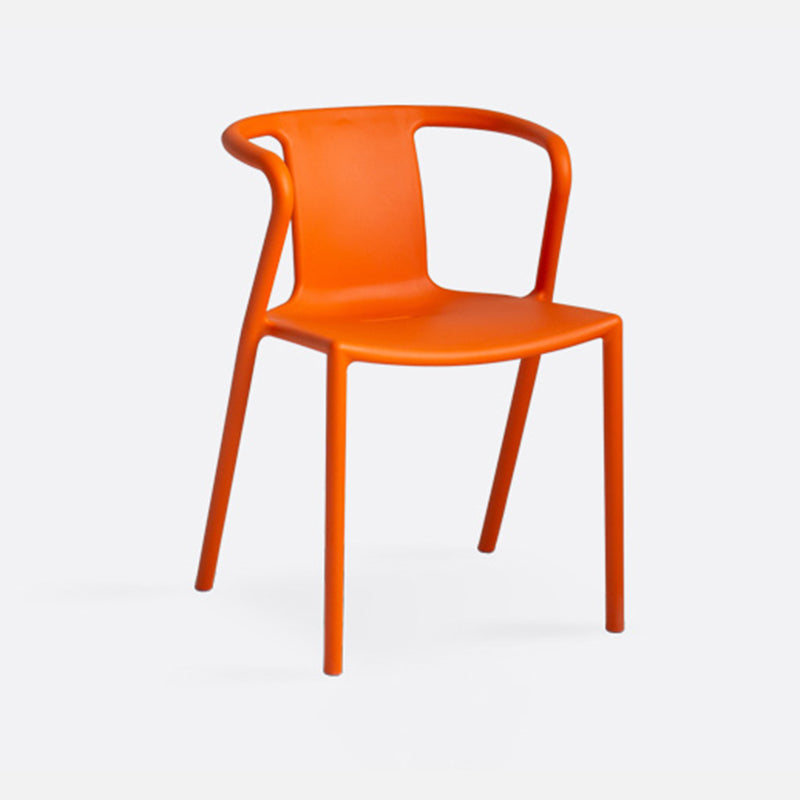 Contemporary Style Chair Dining Armless Plastic Chairs for Kitchen Clearhalo 'Dining Chairs' 'Dining Tables & Seating' 'dining_chair' 'Furniture' 'furniture_dining_chair' 'Kitchen & Dining Furniture' 4877300