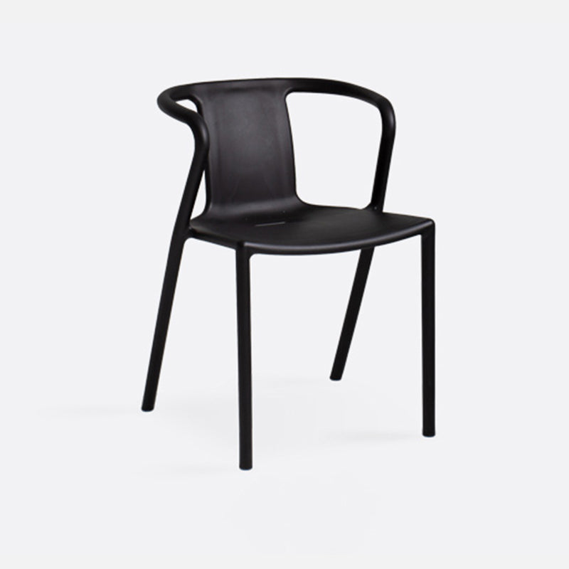 Contemporary Style Chair Dining Armless Plastic Chairs for Kitchen Clearhalo 'Dining Chairs' 'Dining Tables & Seating' 'dining_chair' 'Furniture' 'furniture_dining_chair' 'Kitchen & Dining Furniture' 4877306
