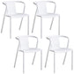 Contemporary Style Chair Dining Armless Plastic Chairs for Kitchen Clearhalo 'Dining Chairs' 'Dining Tables & Seating' 'dining_chair' 'Furniture' 'furniture_dining_chair' 'Kitchen & Dining Furniture' 4877310