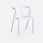Contemporary Style Chair Dining Armless Plastic Chairs for Kitchen Clearhalo 'Dining Chairs' 'Dining Tables & Seating' 'dining_chair' 'Furniture' 'furniture_dining_chair' 'Kitchen & Dining Furniture' 4877312