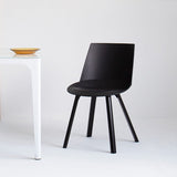 Contemporary Style Chair Dining Armless Chairs for Kitchen with Plastic Legs Clearhalo 'Dining Chairs' 'Dining Tables & Seating' 'dining_chair' 'furn' 'furn_dining_chair' 'Furniture' 'furniture_dining_chair' 'Kitchen & Dining Furniture' 4877343