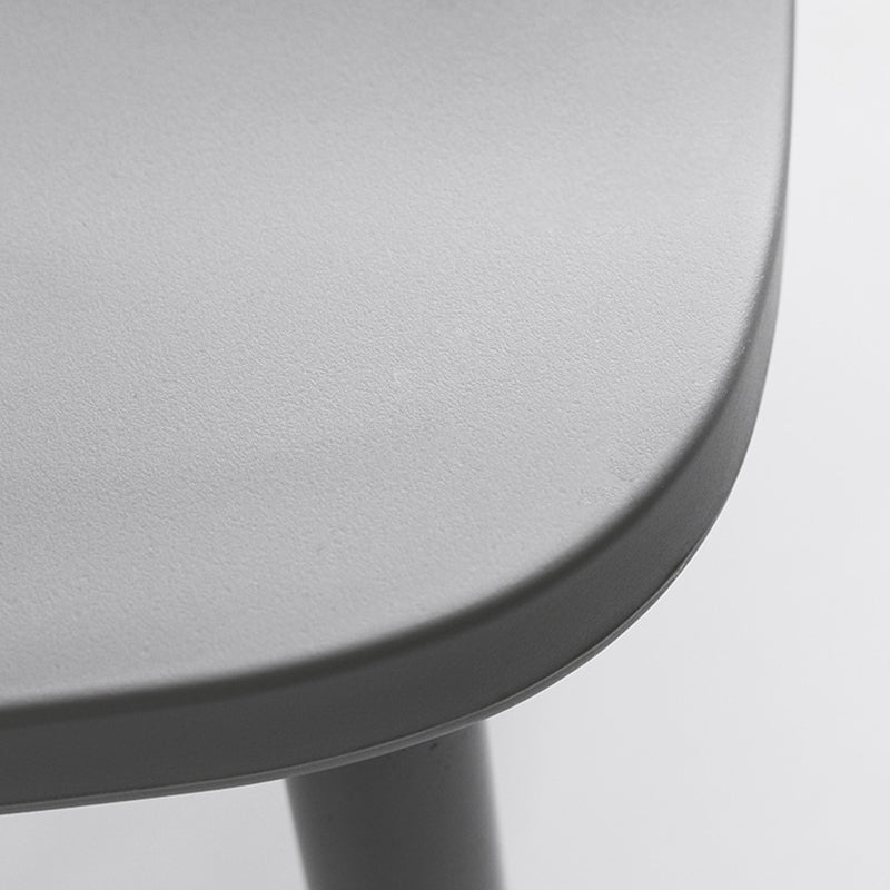 Contemporary Style Plastic Chair Dining Armless Chairs for Kitchen Clearhalo 'Dining Chairs' 'Dining Tables & Seating' 'dining_chair' 'furn' 'furn_dining_chair' 'Furniture' 'furniture_dining_chair' 'Kitchen & Dining Furniture' 4877363