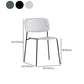 Industrial Style Metal Chair Dining Open Back Armless Chairs for Kitchen Clearhalo 'Dining Chairs' 'Dining Tables & Seating' 'dining_chair' 'furn' 'furn_dining_chair' 'Furniture' 'furniture_dining_chair' 'Kitchen & Dining Furniture' 4877427