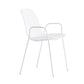 Industrial Style Metal Chair Dining Armless Chairs for Kitchen Clearhalo 'Dining Chairs' 'Dining Tables & Seating' 'dining_chair' 'furn' 'furn_dining_chair' 'Furniture' 'furniture_dining_chair' 'Kitchen & Dining Furniture' 4877436