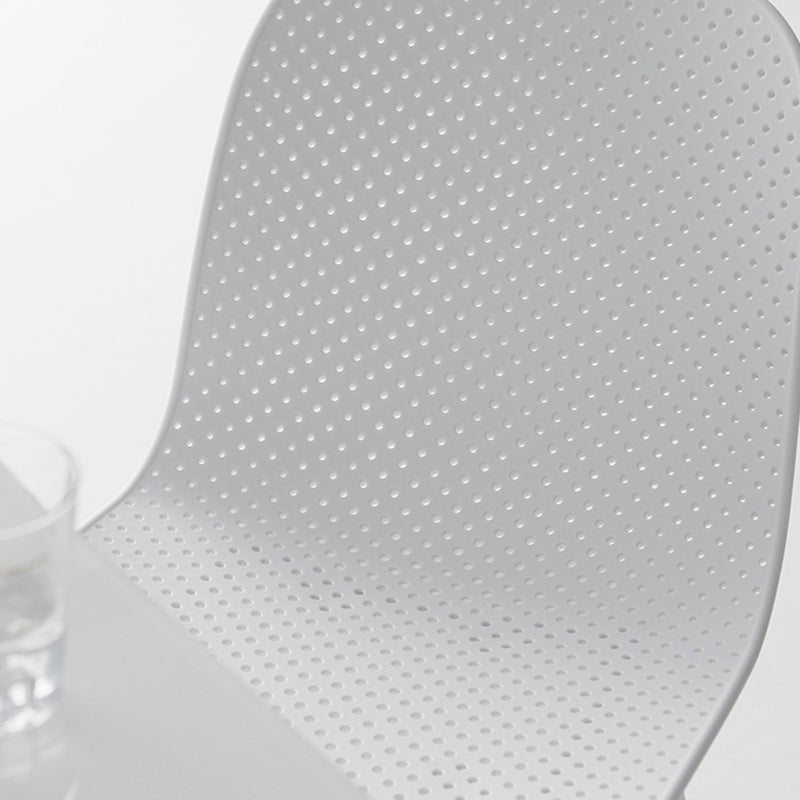 Industrial Style Metal Chair Dining Armless Chairs for Kitchen Clearhalo 'Dining Chairs' 'Dining Tables & Seating' 'dining_chair' 'furn' 'furn_dining_chair' 'Furniture' 'furniture_dining_chair' 'Kitchen & Dining Furniture' 4877443