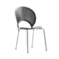 Industrial Style Metal Chair Dining Armless Open Back Chairs for Kitchen Clearhalo 'Dining Chairs' 'Dining Tables & Seating' 'dining_chair' 'furn' 'furn_dining_chair' 'Furniture' 'furniture_dining_chair' 'Kitchen & Dining Furniture' 4877463