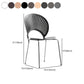 Industrial Style Metal Chair Dining Armless Open Back Chairs for Kitchen Clearhalo 'Dining Chairs' 'Dining Tables & Seating' 'dining_chair' 'furn' 'furn_dining_chair' 'Furniture' 'furniture_dining_chair' 'Kitchen & Dining Furniture' 4877495