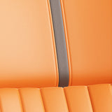 Modern Design Faux Leather Dining Chairs Wingback Parsons Chair Clearhalo 'Dining Chairs' 'Dining Tables & Seating' 'dining_chair' 'furn' 'furn_dining_chair' 'Furniture' 'furniture_dining_chair' 'Kitchen & Dining Furniture' 4877509