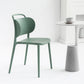 Contemporary Style Plastic Chair Dining Armless Open Back Chairs for Kitchen Clearhalo 'Dining Chairs' 'Dining Tables & Seating' 'dining_chair' 'furn' 'furn_dining_chair' 'Furniture' 'furniture_dining_chair' 'Kitchen & Dining Furniture' 4877519
