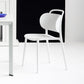 Contemporary Style Plastic Chair Dining Armless Open Back Chairs for Kitchen Clearhalo 'Dining Chairs' 'Dining Tables & Seating' 'dining_chair' 'furn' 'furn_dining_chair' 'Furniture' 'furniture_dining_chair' 'Kitchen & Dining Furniture' 4877525