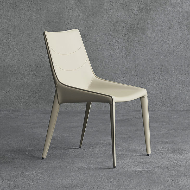 Contemporary Style Metal Chairs Dining Armless Chairs for Kitchen Clearhalo 'Dining Chairs' 'Dining Tables & Seating' 'dining_chair' 'furn' 'furn_dining_chair' 'Furniture' 'furniture_dining_chair' 'Kitchen & Dining Furniture' 4877651