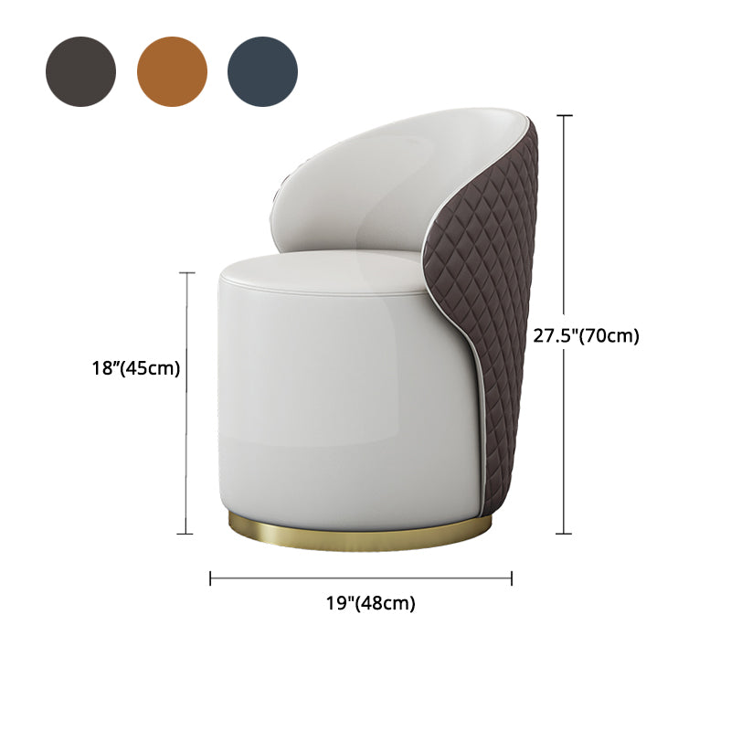 Glam 1/2/4/5 Pieces Gold Dinette Set with White Sintered Stone Top Round Dining Table Set Clearhalo 'Dining Room Sets' 'Dining Tables & Seating' 'dining_room_set' 'furn' 'furn_dining_room_set' 'Furniture' 'furniture_dining_room_set' 'Kitchen & Dining Furniture' 4877805