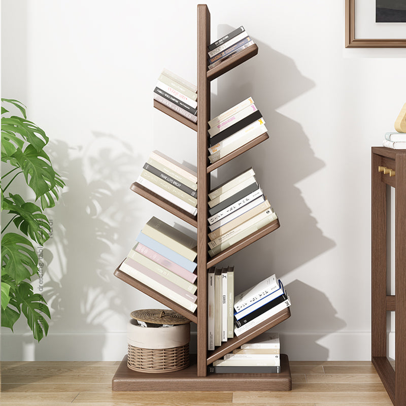 Modern Style Open Bookshelf Solid Wood Shelf Bookcase for Home Clearhalo 'Bookcases' 'furn' 'furn_bookcases' 'Furniture' 'furniture_bookcases' 'Office Furniture' 4878307