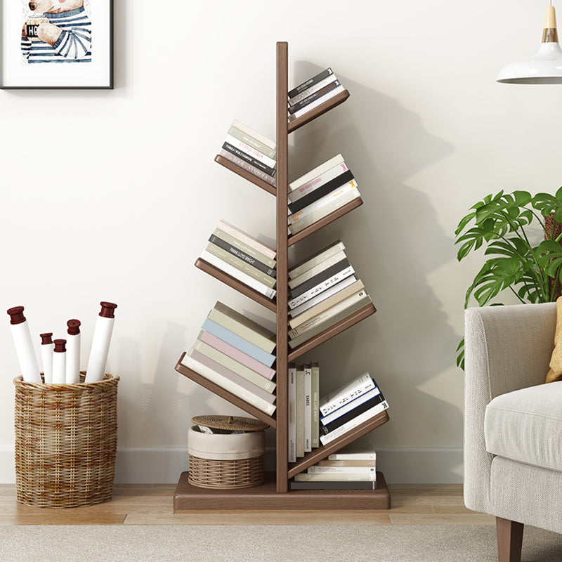 Modern Style Open Bookshelf Solid Wood Shelf Bookcase for Home Clearhalo 'Bookcases' 'furn' 'furn_bookcases' 'Furniture' 'furniture_bookcases' 'Office Furniture' 4878319