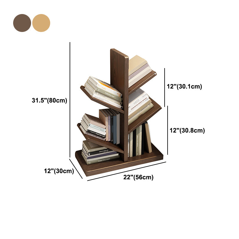 Modern Style Open Bookshelf Solid Wood Shelf Bookcase for Home Clearhalo 'Bookcases' 'furn' 'furn_bookcases' 'Furniture' 'furniture_bookcases' 'Office Furniture' 4878321