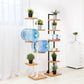 Modern Style Wooden Bookshelf Vertical Shelf Bookcase for Home Clearhalo 'Bookcases' 'furn' 'furn_bookcases' 'Furniture' 'furniture_bookcases' 'Office Furniture' 4878349