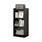 Manufactured Wood Scandinavian Bookshelf Vertical Bookcase for Home Black 11.8"L x 9.4"W x 37.8"H Clearhalo 'Bookcases' 'Furniture' 'furniture_bookcases' 'Office Furniture' 4878471