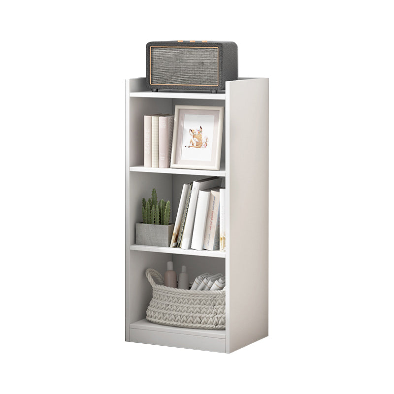 Manufactured Wood Scandinavian Bookshelf Vertical Bookcase for Home White 11.8"L x 9.4"W x 37.8"H Clearhalo 'Bookcases' 'Furniture' 'furniture_bookcases' 'Office Furniture' 4878474