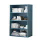 Manufactured Wood Scandinavian Bookshelf Vertical Bookcase for Home Blue 23.6"L x 9.4"W x 41.7"H Clearhalo 'Bookcases' 'Furniture' 'furniture_bookcases' 'Office Furniture' 4878489
