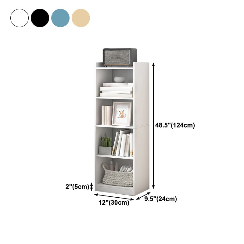 Manufactured Wood Scandinavian Bookshelf Vertical Bookcase for Home Clearhalo 'Bookcases' 'Furniture' 'furniture_bookcases' 'Office Furniture' 4878502